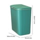 thumbnail image 5 of FLhrweasw Cubo Basura Gran Capacidad Montado en La Pared para Baño (verde 12L), 5 of 9