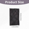 thumbnail image 2 of Gauze Elastic and Rhinestone for Garment Accessories Black 1500x300mm, 2 of 9