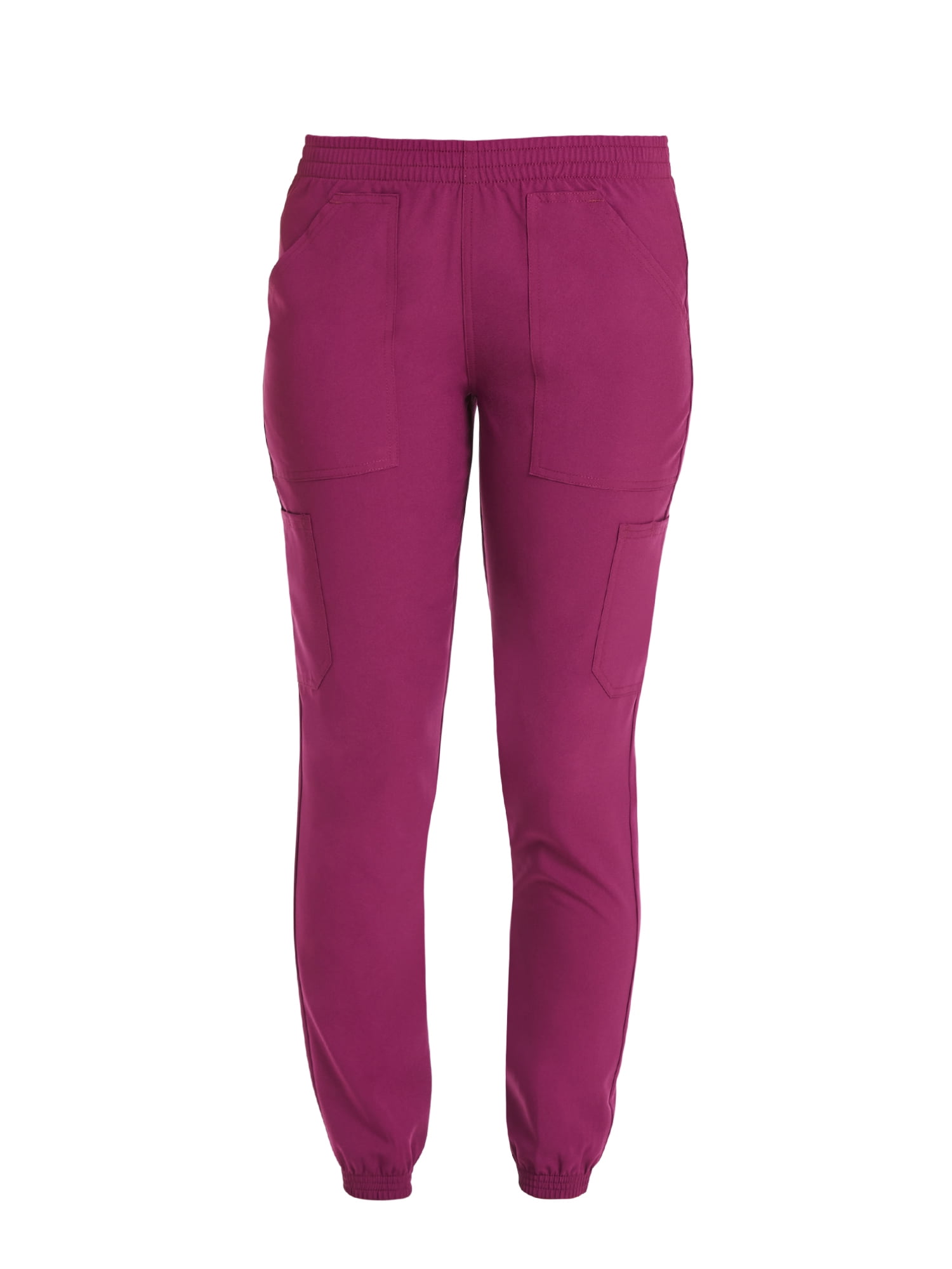 Scrubstar Women's Core Essentials Stretch Pull-On Jogger Cargo Scrub Pants, Sizes XS-3XL