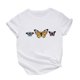 thumbnail image 2 of ICHUANYI Clearance Women's Fashion Casual Loose Print Round Neck T-Shirt(White, XXL) ICHUANYI WER2023081507839, 2 of 3