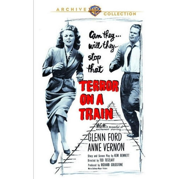 Terror on a Train (DVD), Warner Archives, Mystery & Suspense