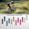 thumbnail image 2 of Graflsoa Golden XGM019 Aluminum Shift Cable End Caps - Durable Replacement for Frayed Housing Tips, 2 of 7