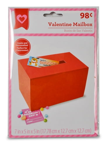 Mailbox alicegolden Way To Celebrate Valentine's Day Mailbox, Red - Walmart.com - Walmart.com