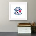 thumbnail image 4 of Gallery Pops MLB Toronto Blue Jays - Secondary Club Logo Wall Art, White Framed Version, 12" x 12", 4 of 5