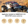 thumbnail image 4 of Adaptador de Pesos de Rueda de Latón 4 Piezas HOBBYPLUS 1/18 4WD CP18P ANGGREK, 4 of 7