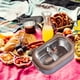 thumbnail image 5 of Contenedor Aislamiento Alimentos 2 Compartimentos Lunch Box BPA Bloqueo Doble Cara Depósito Acero Inoxidable Precedina/Vegetales Y Ensaladas, 5 of 9