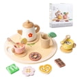 thumbnail image 2 of Juegos para la hora del té de la tarde para niños pequeños Juego de juego para la hora del té para niñas pequeñas Estilo C, 2 of 9