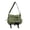 Green, variant on Large Capacity Unisex Nylon Messenger Crossbody Shoulder Bag for Work Gym Travel