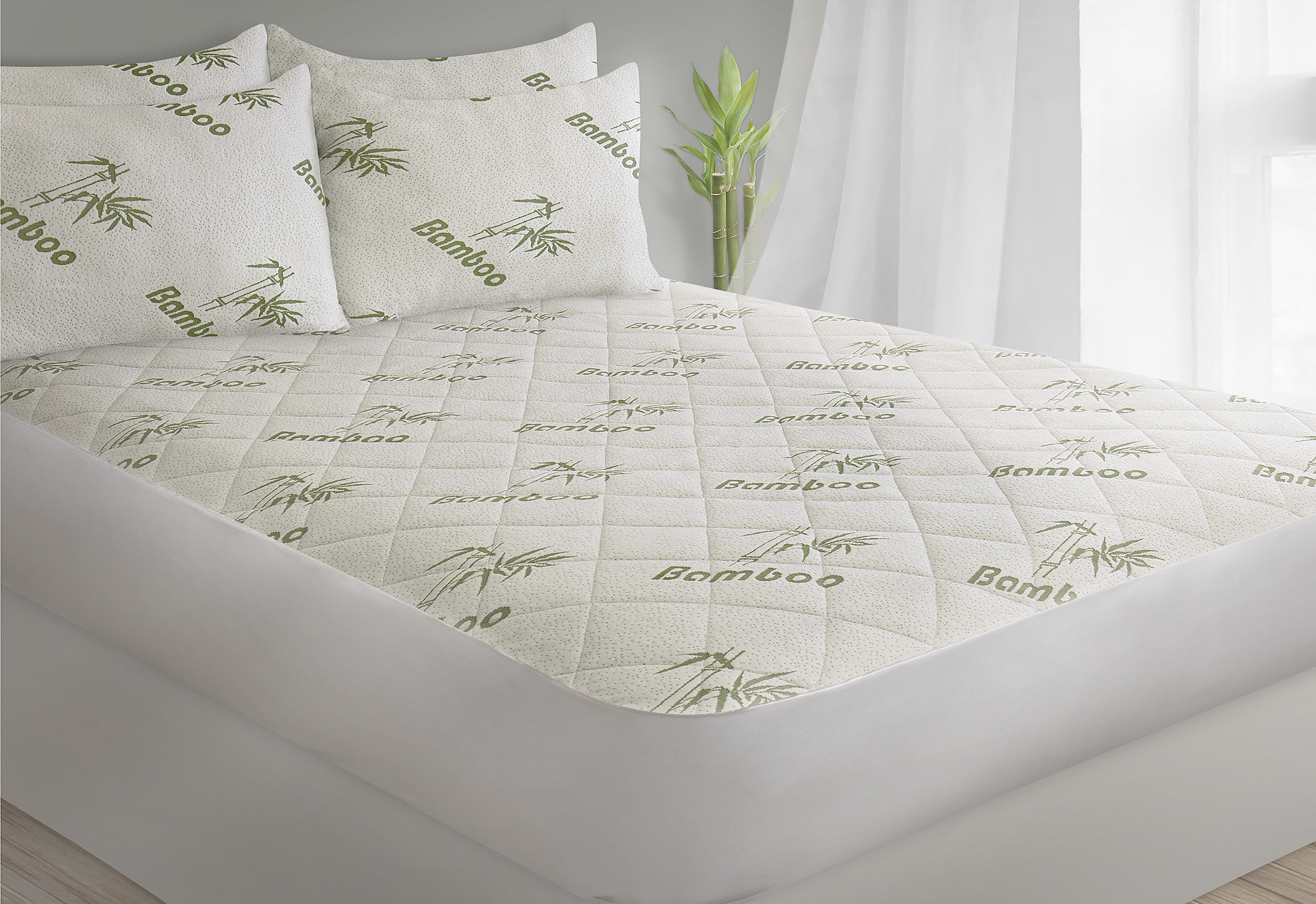 All-Night Comfort Waterproof Mattress Pad Super Soft Material - Twin