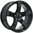 thumbnail image 4 of 20 inch Rim fits 06-21 Dodge Charger Black Aluminum Wheel Direct Fit, 4 of 5