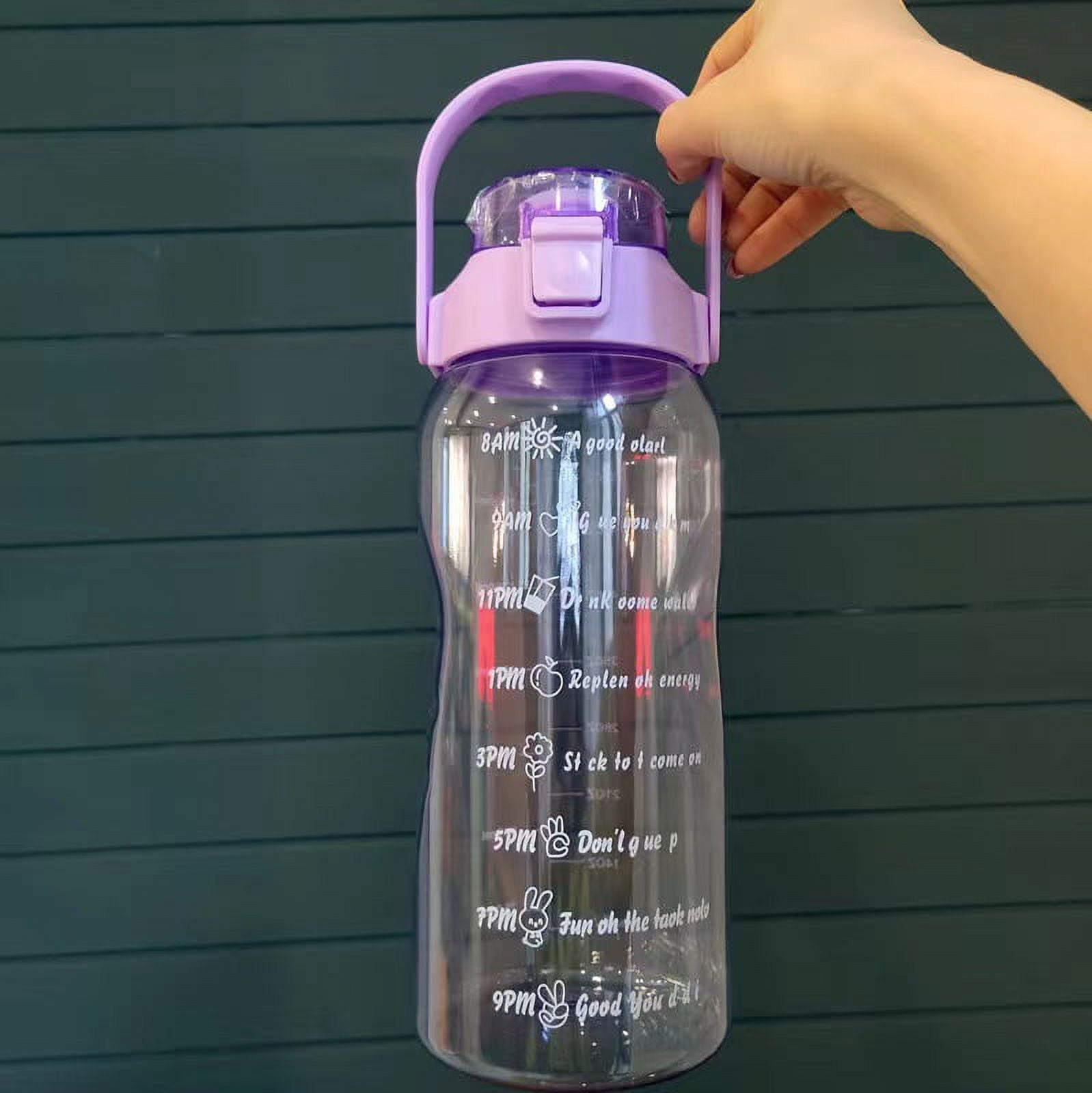 50oz Sport Water Bottle Best for High Capacity Hydration Clear Tritan Plastic 