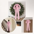 thumbnail image 6 of Long Velvet Bow with Long Streamers Large Decorative Velvet Ribbon Bow, 6 of 7