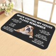thumbnail image 1 of Felpudo absorbente para mascotas, Alfombra de cabecera para sala de estar, baño, cocina, felpudos, entrada, balcón, decoraciones Fivean unisex, 1 of 2