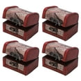 thumbnail image 4 of Treasure Box, Vintage Style Wooden Jewelry Box Safe  Widely Used  For Rings For Earring For Necklace, 4 of 8