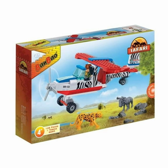 DDI 2361741 Bush Plane Interlocking Block Sets - 143 Piece - Case of 36