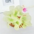 thumbnail image 4 of 10Pcs Artificial Flower Head Fake Flowers for Home Wedding Decoration (Green), 4 of 8