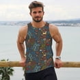 thumbnail image 6 of Salouo Deers In The Forest 1 for Men's Tank Tops,Sleeveless Muscle Shirts for Men Quick Dry Workout Tank Top Gym Muscle Tee Fitness Bodybuilding Sleeveless T Shirt-XX-Large, 6 of 7