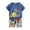 Navy, variant on Fengyings Unisex Toddler Boy Girls Summer Clothes Sleevless Tank Tops+Short Pants Set Two Piece Summer Outfits
