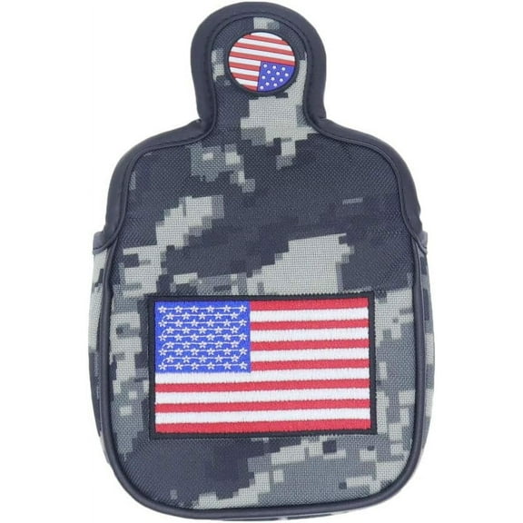 USA Golf Green Camouflage Square Mallet/Mallet Putter Head Cover for Taylormade Odyssey