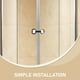 thumbnail image 3 of unbranded Strap Para Puerta De Ducha Para Rv En Silicona Resistente Instalación Sin Taladro Seguridad Ajustable, 3 of 8