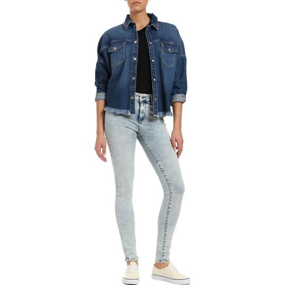 Mavi Alissa Women's Stone Washed Mid-Rise Skinny Jeans