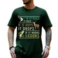 thumbnail image 4 of If It Flies It Hops It Drops It Hooks T-Shirt – Funny Hunting and Fishing Tee, Outdoor Sportsman Graphic Shirt, Unisex Country Apparel, 4 of 7