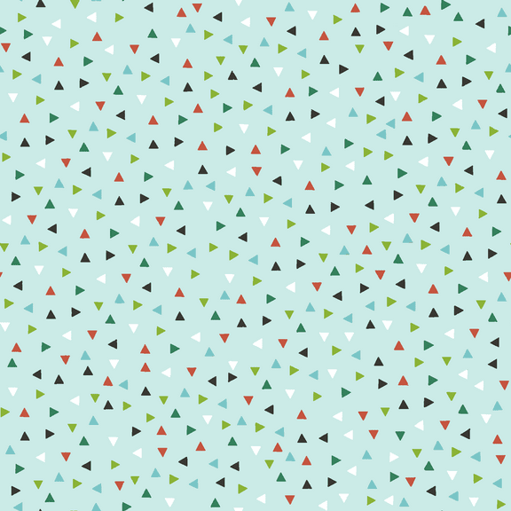 Waverly Inspirations Cotton 18" x 21" Confetti Sky Color Fat Quarter, 1 Piece