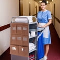 thumbnail image 4 of Phenofice Organizador De Bolsas Para De Housekeeping En Oxford Café Resistente Y Funcional, 4 of 8