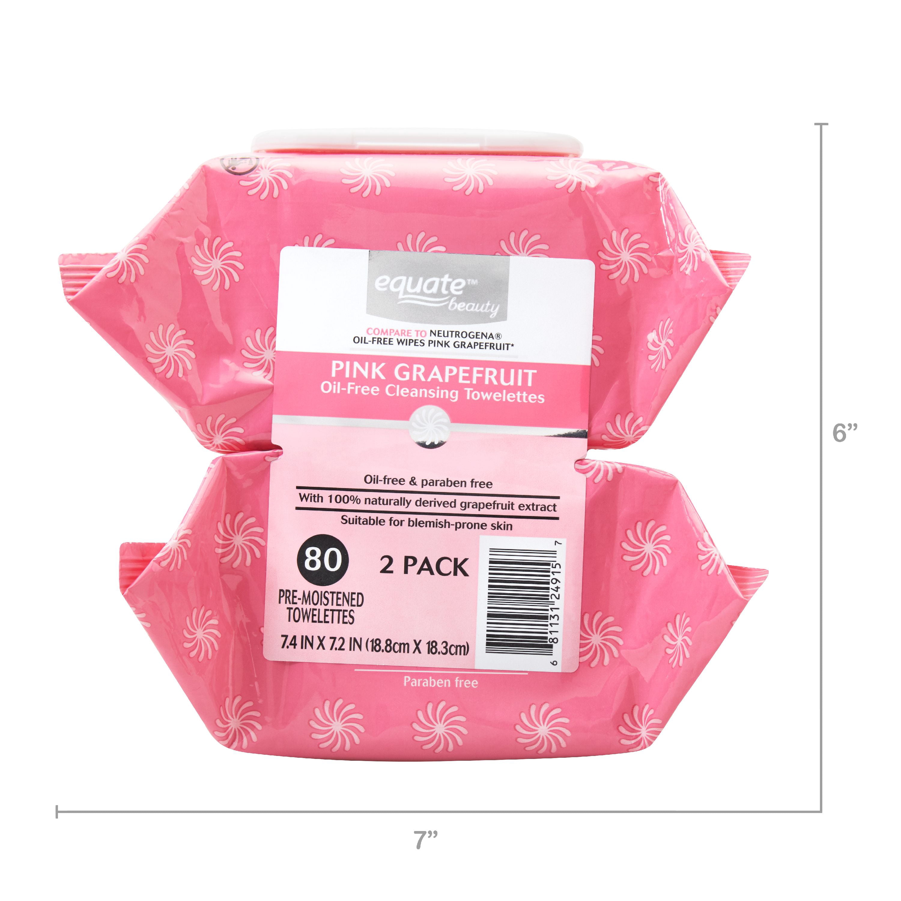 equate grapefruit face wash