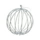 thumbnail image 3 of Adorno colgante para árbol de Navidad, invierno, creativo, brillante, hierro decorativo resistente Bola de plata, 3 of 9