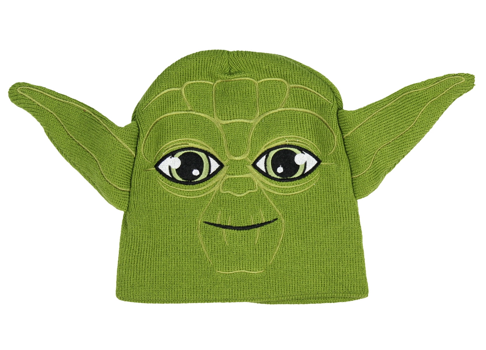 Yoda Winter Beanie Hat Green Unisex 