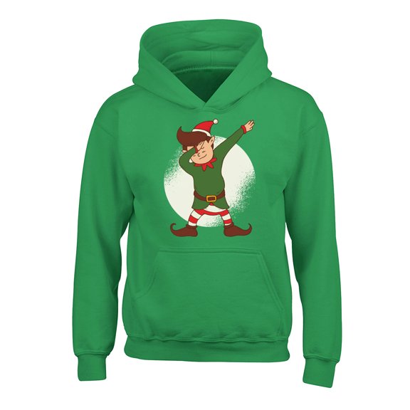 Awkward Styles Christmas Hoodies for Kids Youth Dabbing Xmas Elf Sweatshirt