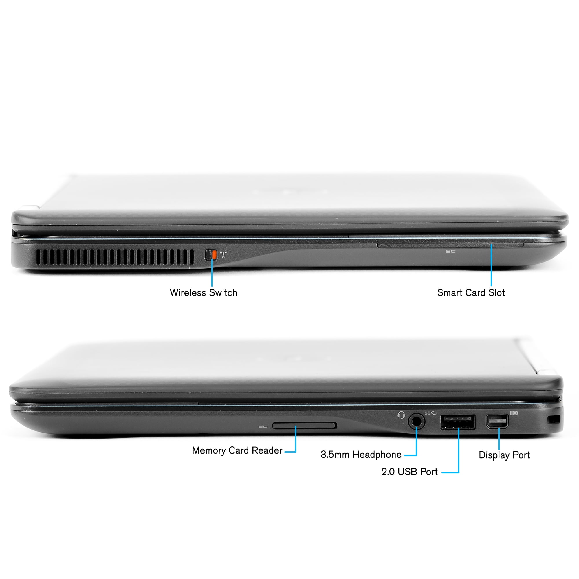 Restored Dell E7240 12.5" Laptop with Intel Core i7-4600U 2.1GHz Processor, 16GB Memory, 1TB SSD, Win 10 Pro (64-bit) (Refurbished)