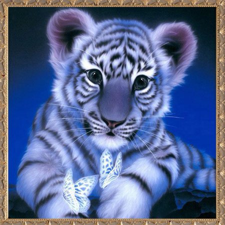 - Sweetsmile 20*20cm DIY Art Cat Pattern 3D Diamond Painting Cross Stitch Pattern 5D Diamond Embroidery Owl Mosaic Resin Home Decor