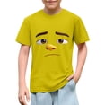 thumbnail image 2 of Piuwrlz 5 T Boys Short T-Shirts Sleeve Toddler Funny Graphic Shirts Tops Boy Funny Graphic Shirts Pullover T Shirts Yellow Size 5 Years, 2 of 7