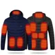 thumbnail image 3 of Chaqueta calefactable de 11 áreas para hombre y mujer, chaquetas calefactoras eléctricas de invierno para exteriores con USB, abrigo térmico deportivo cálido, ropa, chaleco calentable, 3 of 5