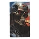 thumbnail image 1 of Fotbe Cyberpunk Skull American Flag Toalla Premium con Patrón, Toalla de Microfibra de Secado Rápido, Ligera y Altamente Absorbente (27.5x16in), Ideal para Uso Diario, 1 of 6