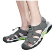 thumbnail image 6 of Mostsola Mens Hiking Sandals Closed Toe Arch Suppurt Athletic Shoes Comfortable Casual Water Shoes, 6 of 6