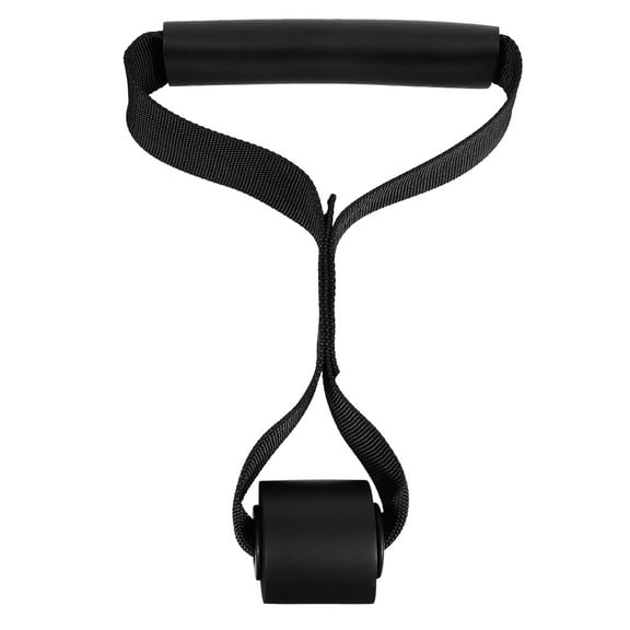 Fitness Equipment Anchor Ankle Cable Straps for Workout Bar Grips Black