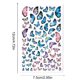 thumbnail image 1 of Pegatinas autoadhesivas para manualidades, mariposas, impermeables, bonito adorno de piel (D) Likrtyny Libre de BPA, 1 of 9