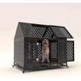 Heavy Duty Dog Crate Large Dog cage Strong Metal Dog Kennels and Crates