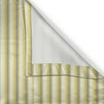 thumbnail image 6 of Ambesonne Yellow Grommet Curtain, Stripes in Soft Colors, 50" x 63", Yellow Grey Coconut, 6 of 6