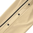 thumbnail image 5 of Gytharion Men's Big & Tall Side Button Opening Joggers Basketball Athletic Casual Trousers with Pockets Solid Color Straight Leg Track Pants, 5 of 8