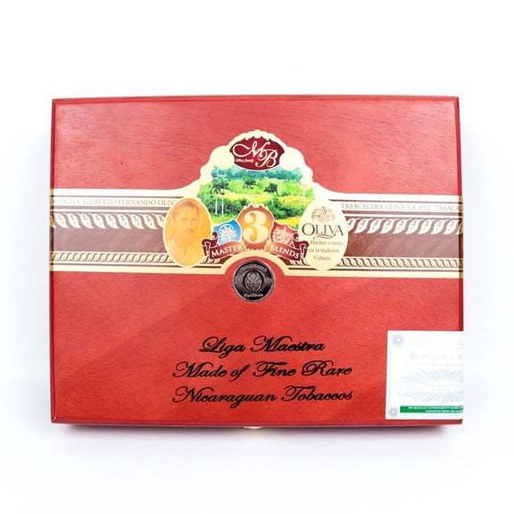 Oliva Torpedo Master Blends 2006 Empty Wood Cigar Box 10" x 8.25" x 2"