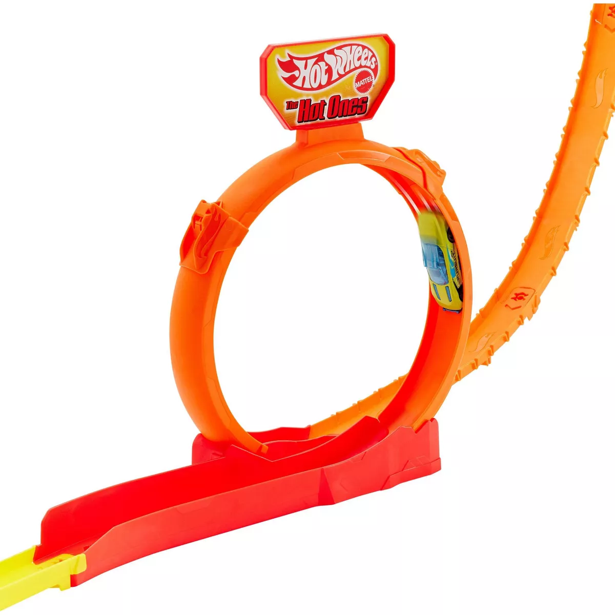 Hot Wheels Race Toy: Loop Stunt Champion Race Track Set for
