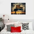 thumbnail image 4 of COMIO Music Canvas Wall Art Vintage&nbsp;Piano, 4 of 4