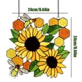 thumbnail image 2 of Adorno De Abeja, Diseño De Escena Exquisito, Adornos Para Ventana, Artesanía De Pared, Decoración Del Hogar, Adorno De Habitación, Flor De Cristal, Decoraciones De Abeja Moyic HA035053-00, 2 of 6
