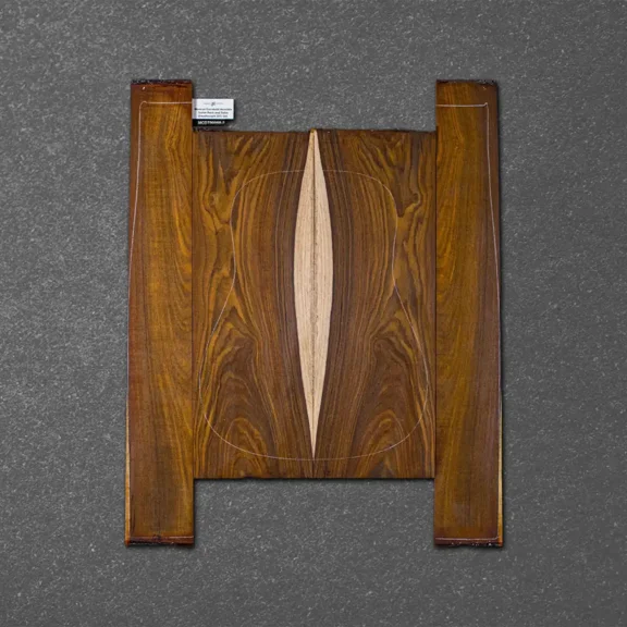 Mexican Cocobolo Acoustic Guitar Back and Sides Dreadnought (DT) Set. – MCDT000088-2.4