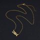 thumbnail image 3 of Collar con colgante de número de año de nacimiento de acero inoxidable con número dorado, collar de cumpleaños, joyería de cadena para mujeres y niñas, 3 of 6