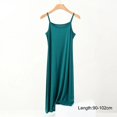 thumbnail image 1 of Combinaison Sans Couture en Soie Glacée pour Femmes Été Grande Taille Jupon Sans Manches Combinaison Intérieure Robes en Modal, 1 of 5